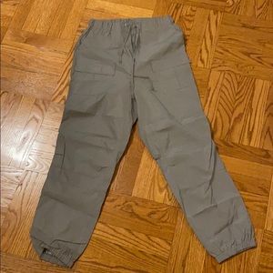Reflective jogger pants